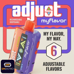 Adjust MyFlavor 40K Disposable 5% - Display Of 5 (MSPR: $29.99 Each) - SMDistro