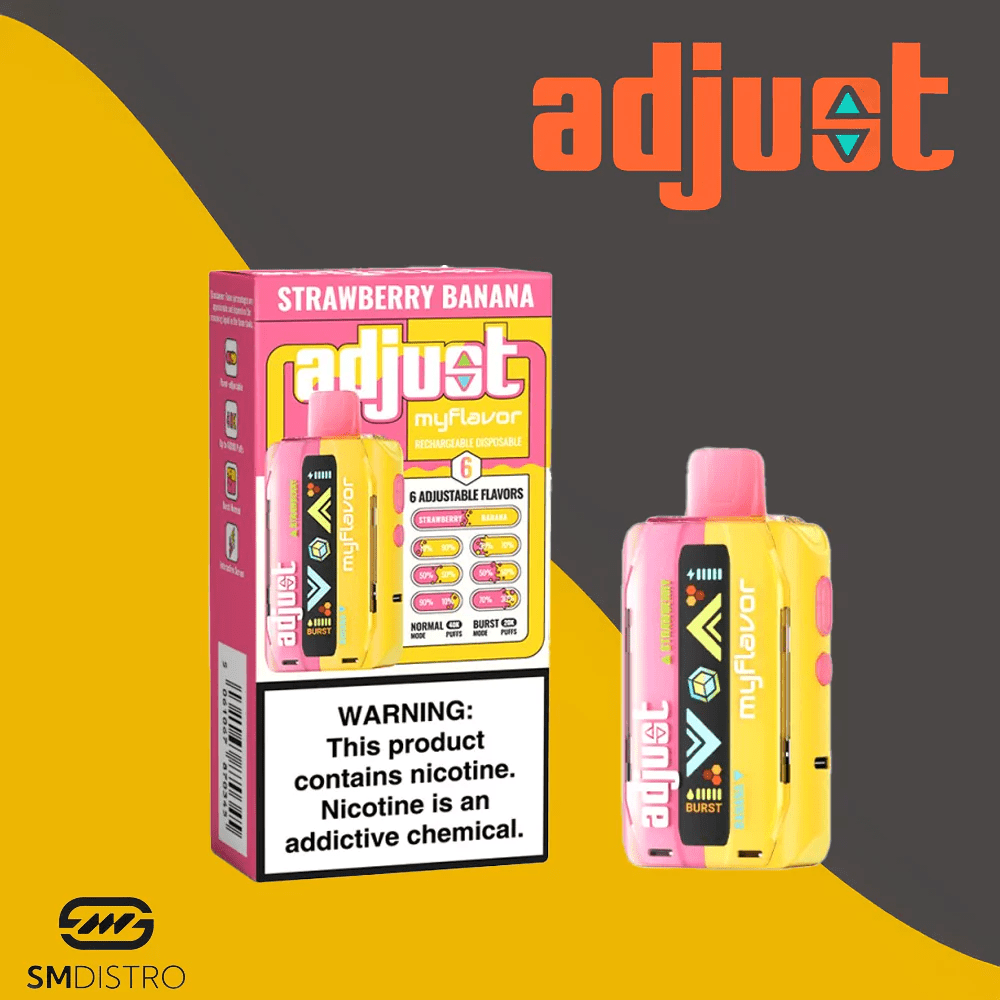 Adjust MyFlavor 40K Disposable 5% - Display Of 5 (MSPR: $29.99 Each) - SMDistro