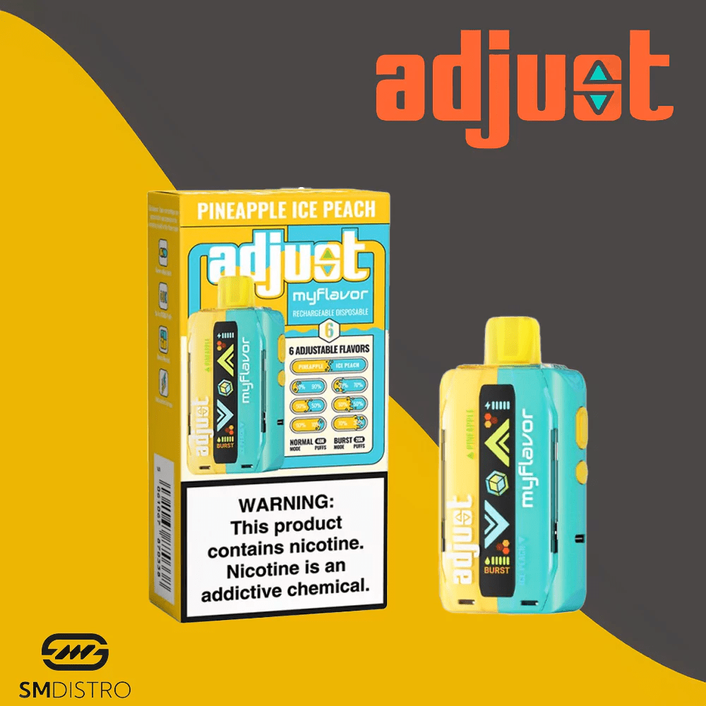 Adjust MyFlavor 40K Disposable 5% - Display Of 5 (MSPR: $29.99 Each) - SMDistro