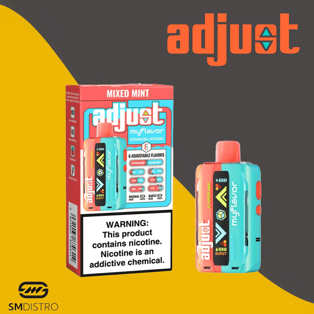 Adjust MyFlavor 40K Disposable 5% - Display Of 5 (MSPR: $29.99 Each) - SMDistro