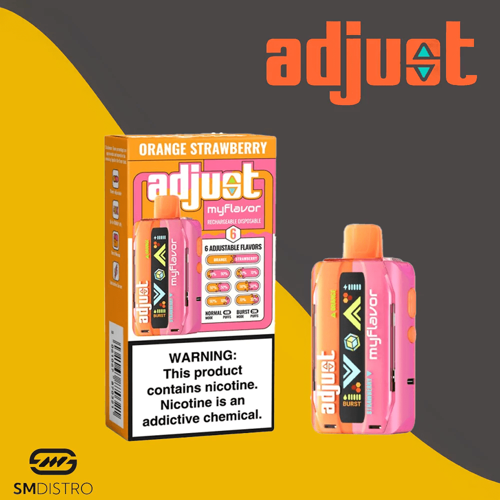 Adjust MyFlavor 40K Disposable 5% - Display Of 5 (MSPR: $29.99 Each) - SMDistro