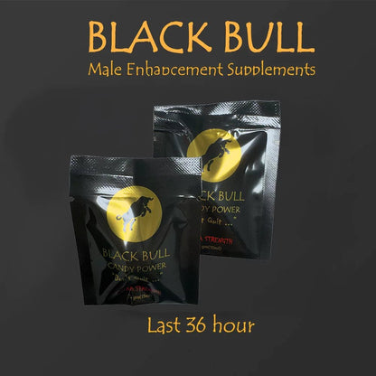 Black Bull Candy Power Male Enhancement Display of 20 (MSRP $7.99 Each) - SMDistro