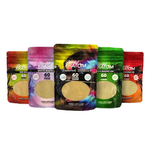 Boosted Kratom 60 Gram Powder Display of 6 (MSRP $14.99 Each) - SMDistro