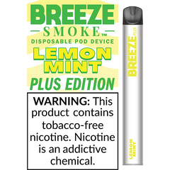 Breeze Plus 3.5mL 650 mAh 5% Salt Nicotine 800 Puffs - Display of 10 (MSRP $7.99 Each) - SMDistro