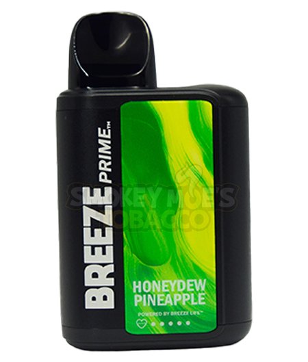 Breeze Prime Edition 10ml 5% Salt Nicotine 6000 Puffs - Display of 5 (MSRP $19.99 Each) - SMDistro