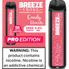 Breeze Pro TFN 6ml 5% Salt Nicotine 2000 Puffs - Display of 10 (MSRP $14.99 Each) - SMDistro