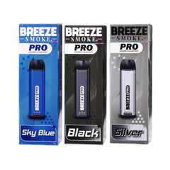 Breeze Smoke Pro Discreet Edition 510 Battery - Display of 5 (MSRP $17.99 Each) - SMDistro