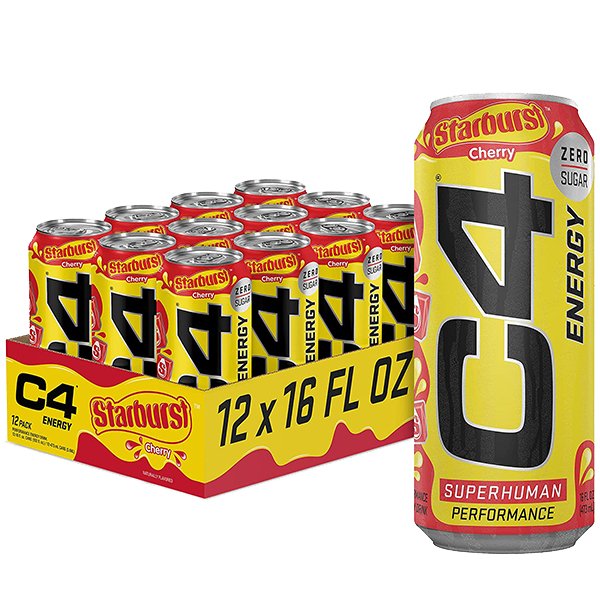 C4 16OZ ENERGY DRINKS 12CT - SMDistro