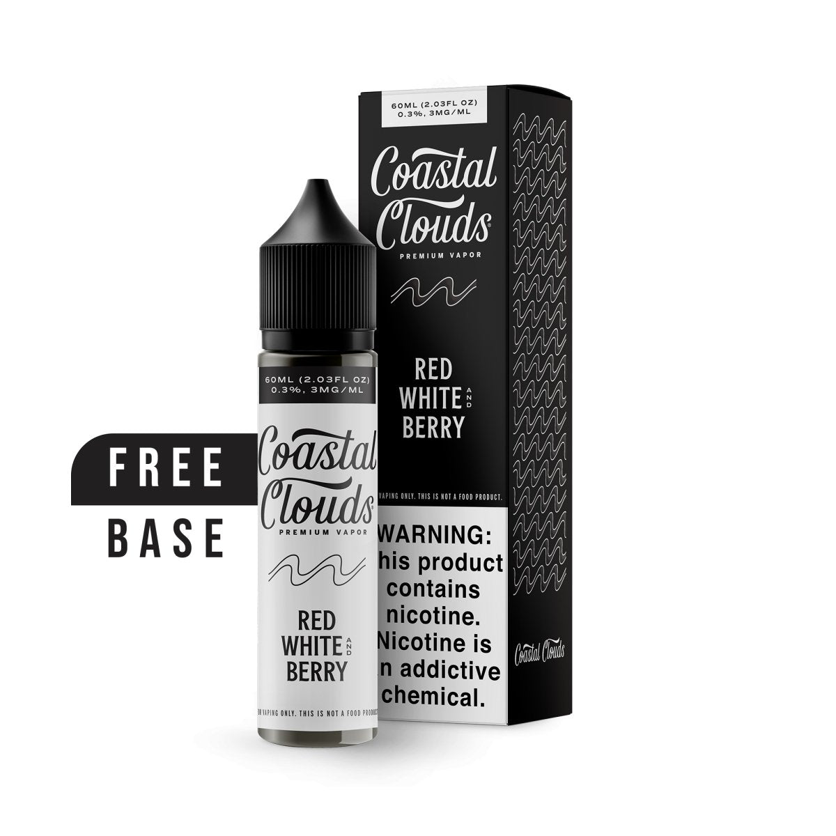 COASTAL CLOUDS 60ML SYNTHETIC PREMUIM E - LIQUID - SMDistro