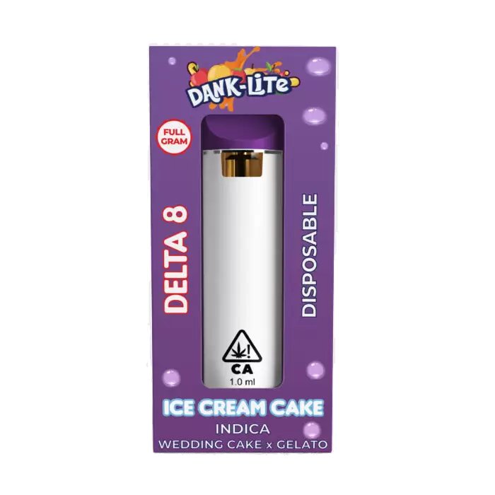 DANK - LITE DELTA 8 DISPOSABLE 12CT - SMDistro