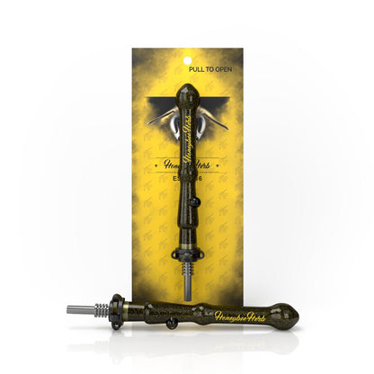 DICHRO GALAXY GLASS NECTAR COLLECTOR Honeybee Herb (MSRP: $29.99) - SMDistro