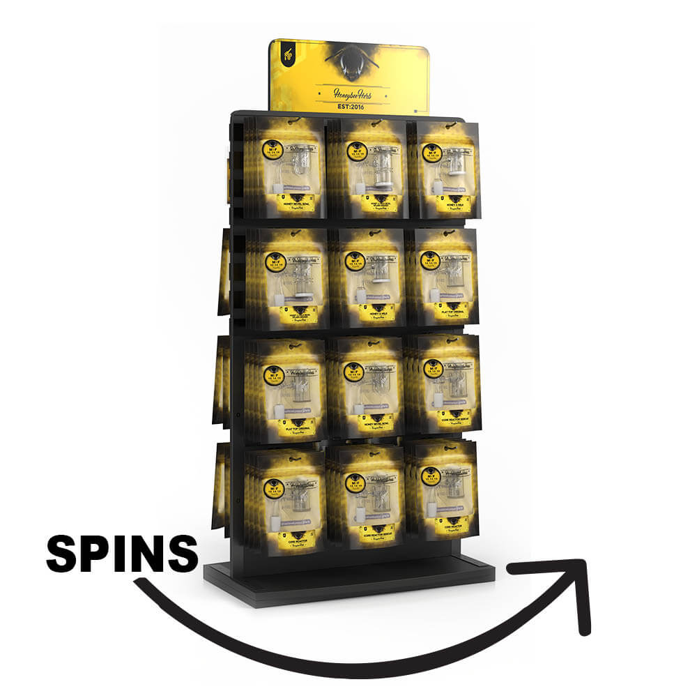 DOUBLE - SIDED COUNTERTOP DISPLAY By Honeybee Herb (MSRP: $85) - SMDistro