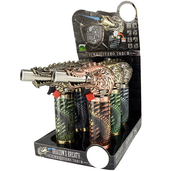 DRAGON JUMBO TORCH 6CT DISPLAY - SMDistro