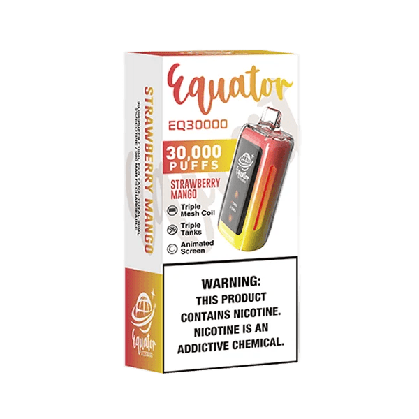 Equator EQ30000 Puffs 30mL Disposable - Display of 5 (MSRP $19.99 Each) - SMDistro