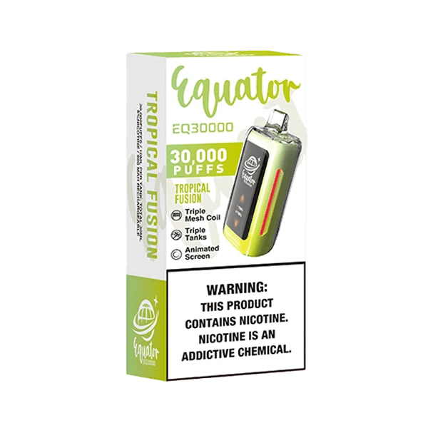 Equator EQ30000 Puffs 30mL Disposable - Display of 5 (MSRP $19.99 Each) - SMDistro