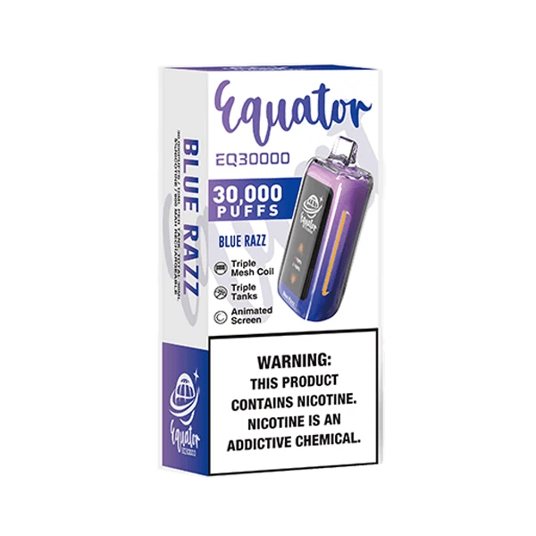 Equator EQ30000 Puffs 30mL Disposable - Display of 5 (MSRP $19.99 Each) - SMDistro