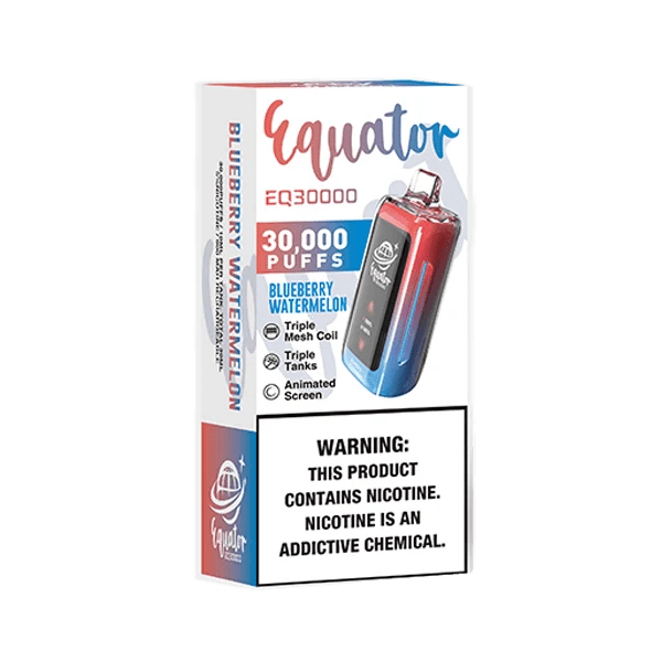 Equator EQ30000 Puffs 30mL Disposable - Display of 5 (MSRP $19.99 Each) - SMDistro