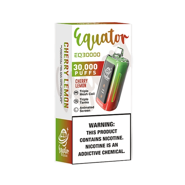 Equator EQ30000 Puffs 30mL Disposable - Display of 5 (MSRP $19.99 Each) - SMDistro