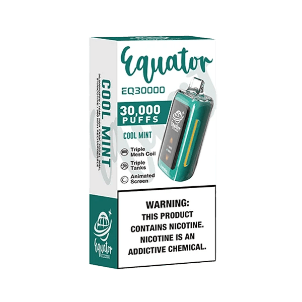 Equator EQ30000 Puffs 30mL Disposable - Display of 5 (MSRP $19.99 Each) - SMDistro