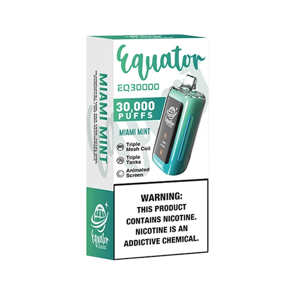 Equator EQ30000 Puffs 30mL Disposable - Display of 5 (MSRP $19.99 Each) - SMDistro