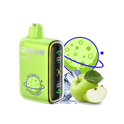 Geek Bar Pulse 16ML 5% Nicotine 15K Puffs Disposable Vape Device With Full Screen - Display of 5 (MSRP $24.99 Each) - SMDistro