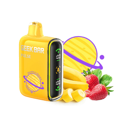 Geek Bar Pulse 16ML 5% Nicotine 15K Puffs Disposable Vape Device With Full Screen - Display of 5 (MSRP $24.99 Each) - SMDistro