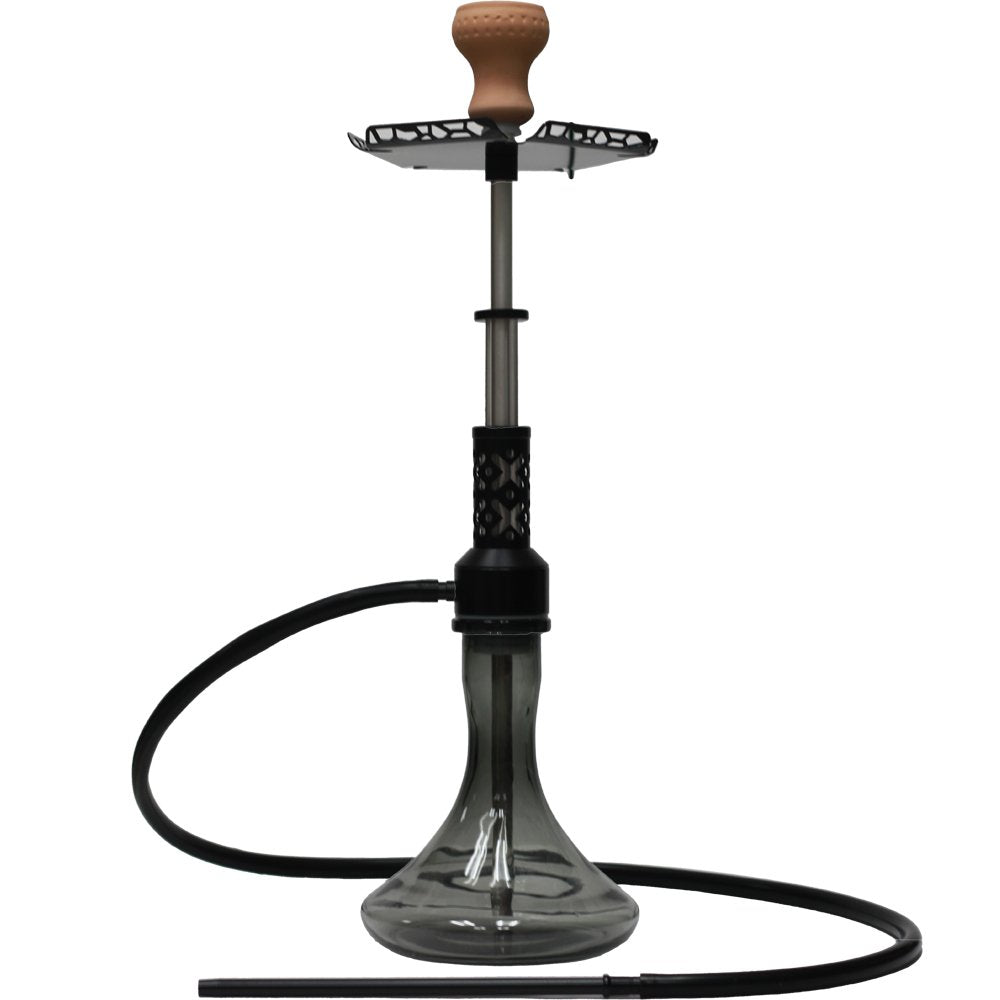 GLASS HOOKAH CLEAR DESIGN - SMDistro