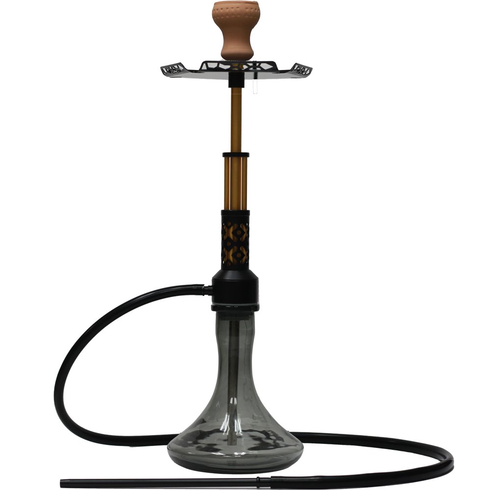 GLASS HOOKAH CLEAR DESIGN - SMDistro