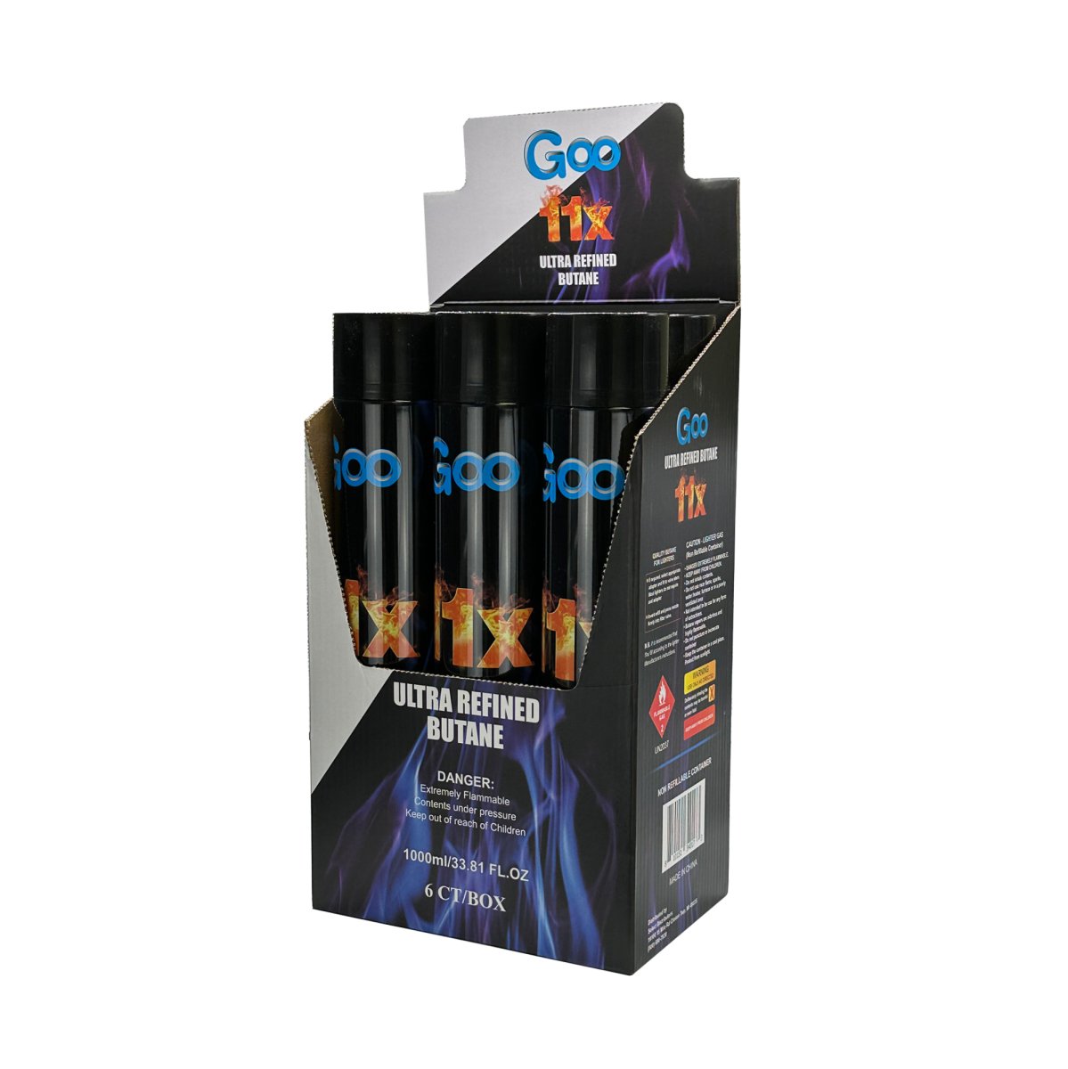 GOO 11X BUTANE 1000ML 6CT DISPLAY - SMDistro