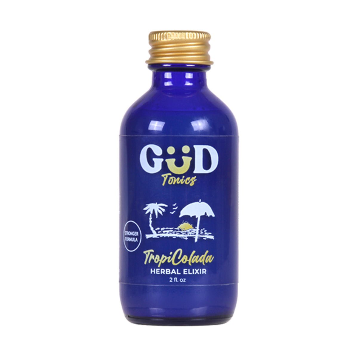 Gud Tonics Herbal Elixer Premium Kava Kratom - Display of 12 (MSRP $8.99)