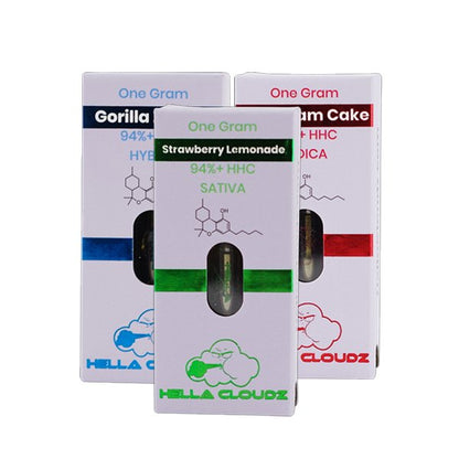 HELLA CLOUDZ HHC CARTRIDGES - SMDistro