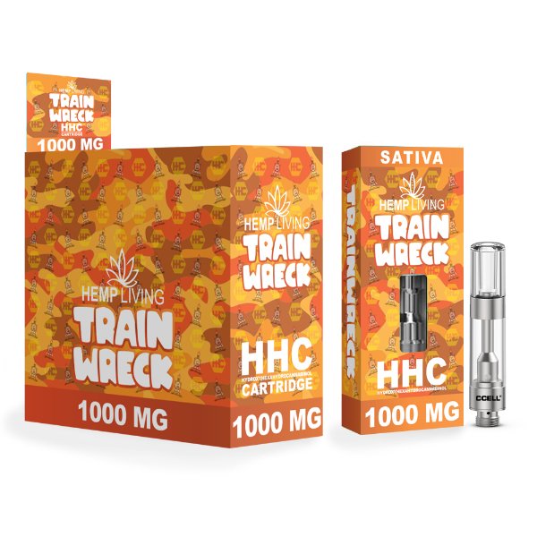 HEMP LIVING - HHC VAPE CARTRIDGE 5CT DISPLAY - SMDistro