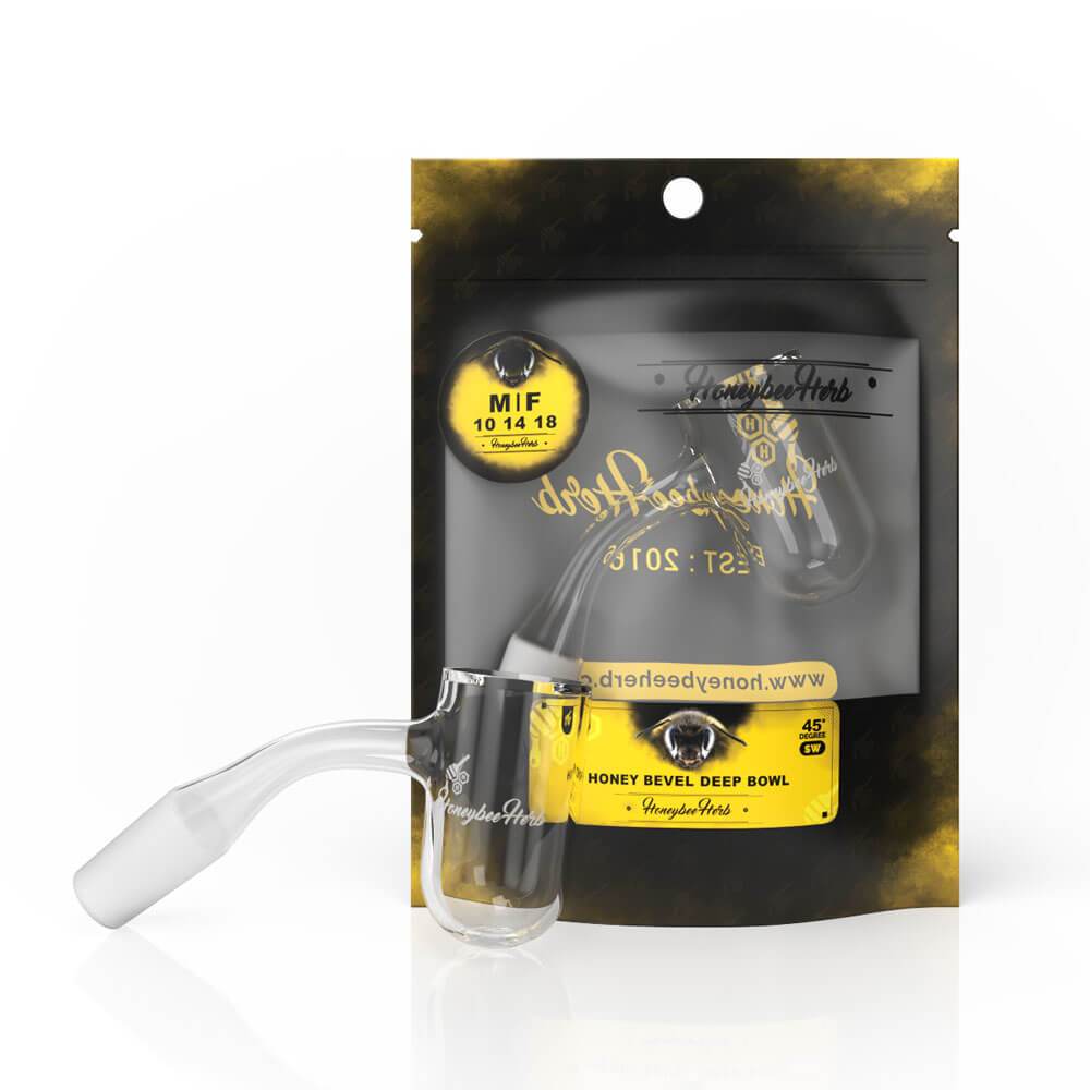 HONEY BEVEL DEEP BOWL - 45° DEGREE | BL By Honeybee Herb (MSRP: $44.99) - SMDistro