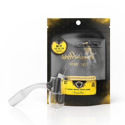 HONEY BEVEL DEEP BOWL - 45° DEGREE | BL By Honeybee Herb (MSRP: $44.99) - SMDistro