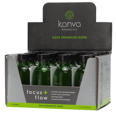 Kanva Botanicals Focus & Flow 12ct Display - SMDistro