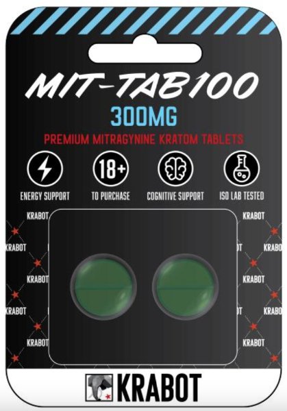 KRABOT MIT TAB 100 2CT 290MG - SMDistro