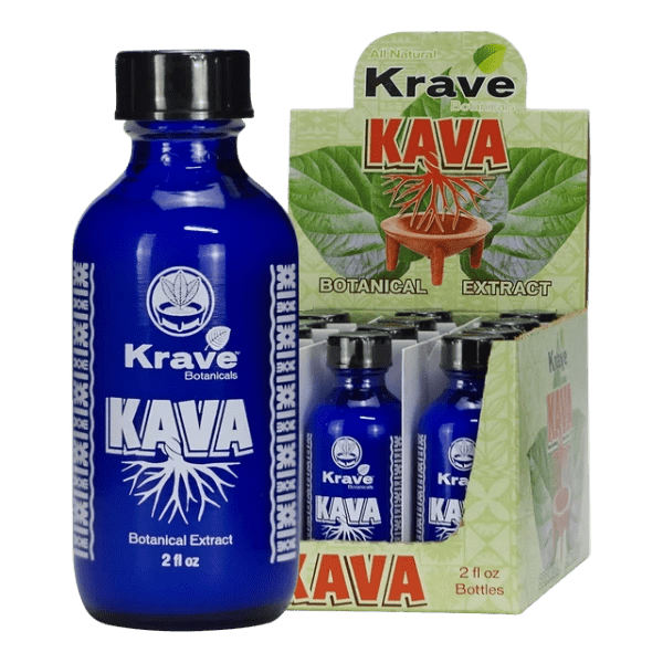 Krave Botanicals Kava Shots 12ct Display - SMDistro