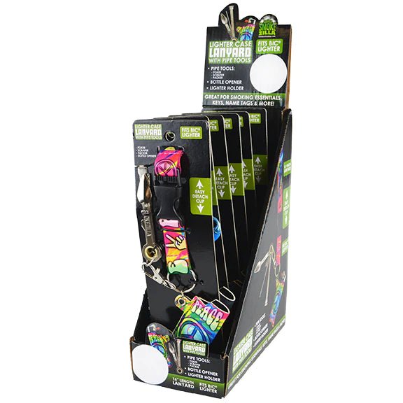 LANYARD LIGHTER CASETOOLS 6CT DISPLAY - SMDistro