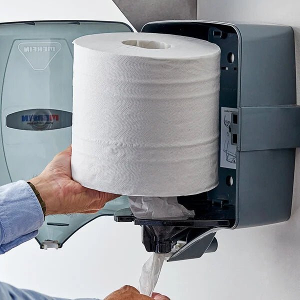 Lavex Premium 2 - Ply Center Pull Paper Towel Roll 600' 6ct - SMDistro