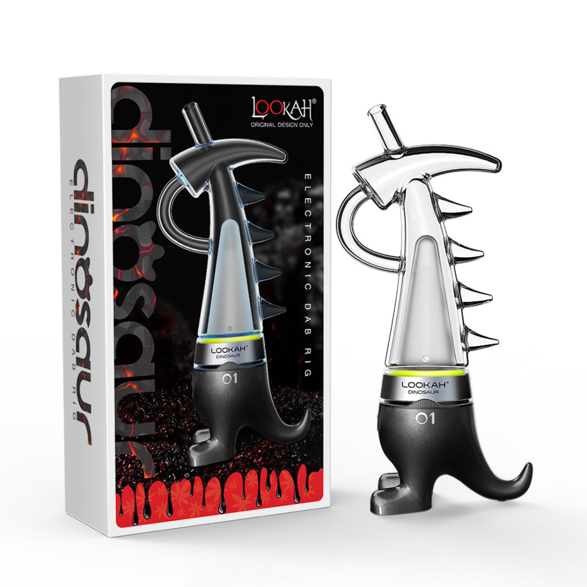 Lookah Dinosour 950mAh Portable Electronic Dab Rig Vaporizer (MSRP $149.99) - SMDistro