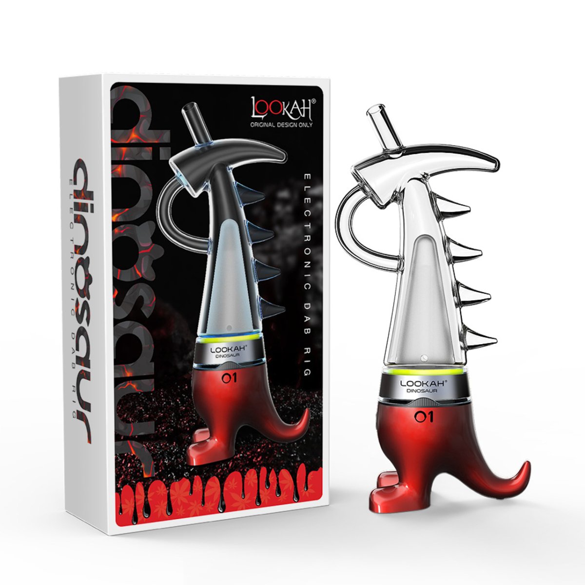 Lookah Dinosour 950mAh Portable Electronic Dab Rig Vaporizer (MSRP $149.99) - SMDistro