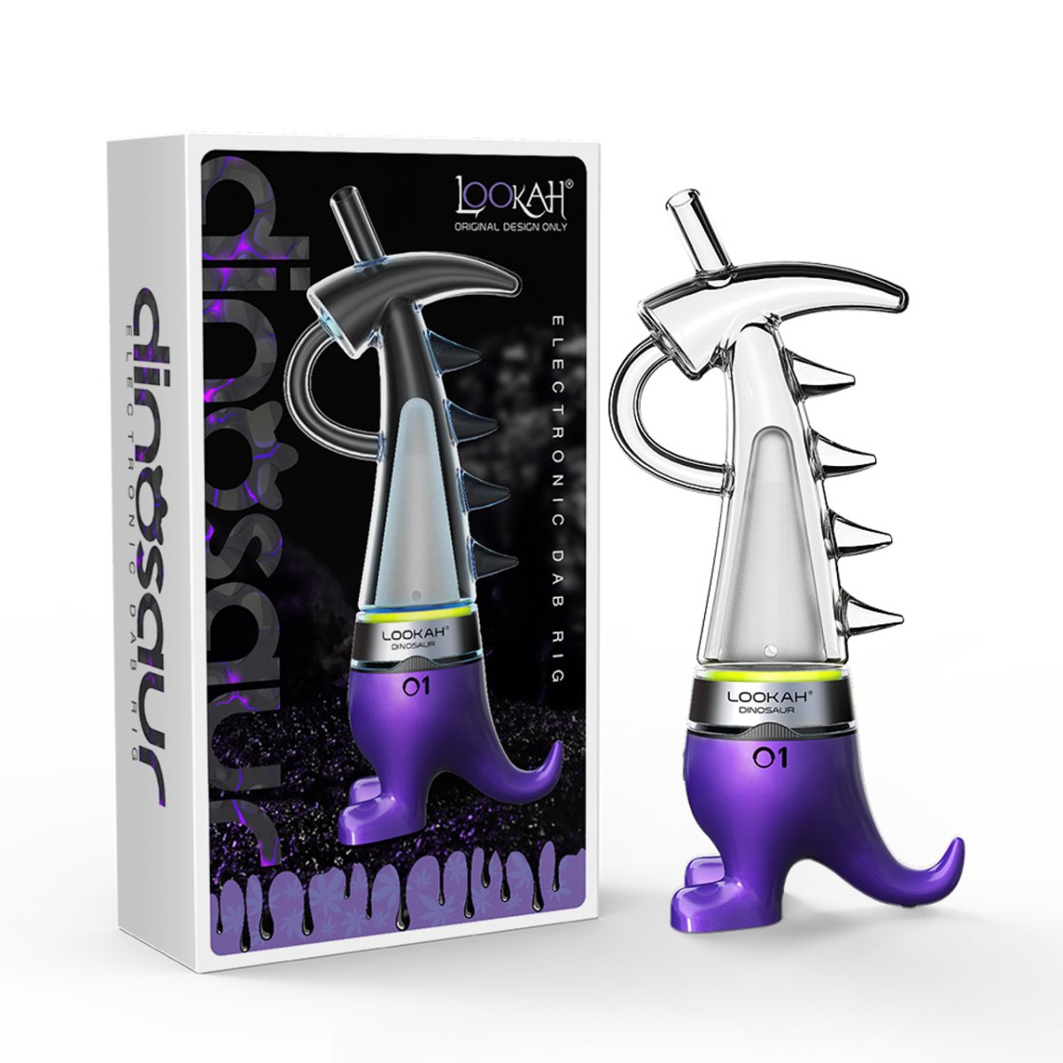 Lookah Dinosour 950mAh Portable Electronic Dab Rig Vaporizer (MSRP $149.99) - SMDistro