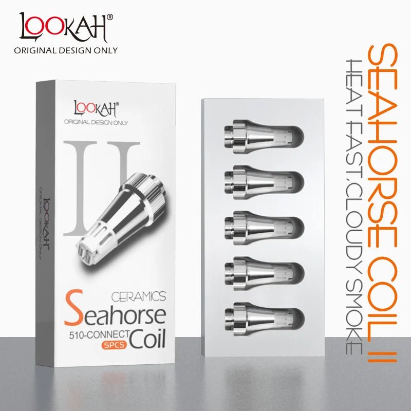Lookah Seahorse II Ceramic Coils - Pack of 5 (MSRP $25.00) - SMDistro