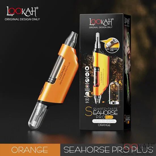 Lookah Seahorse Pro Plus 650mAh Vaporizer Starter Kit (MSRP $49.99) - SMDistro