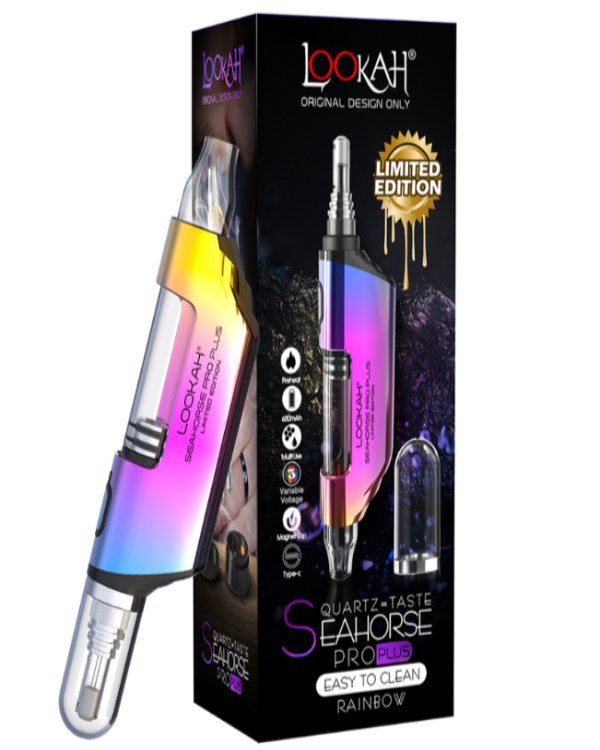 Lookah Seahorse Pro Plus 650mAh Vaporizer Starter Kit (MSRP $49.99) - SMDistro