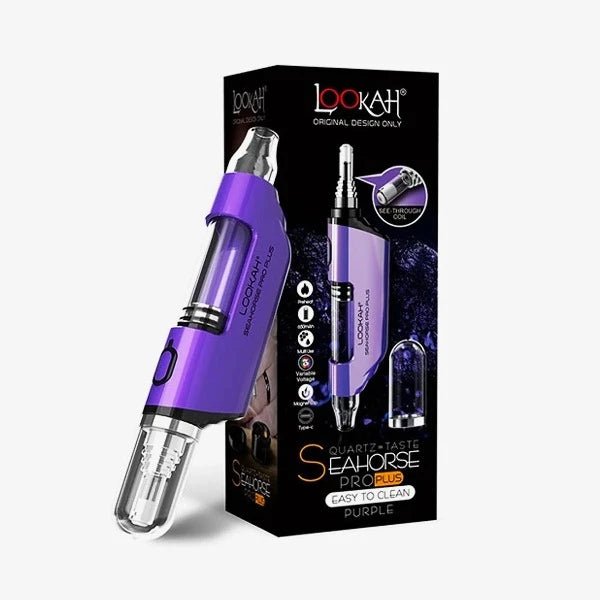 Lookah Seahorse Pro Plus 650mAh Vaporizer Starter Kit (MSRP $49.99) - SMDistro