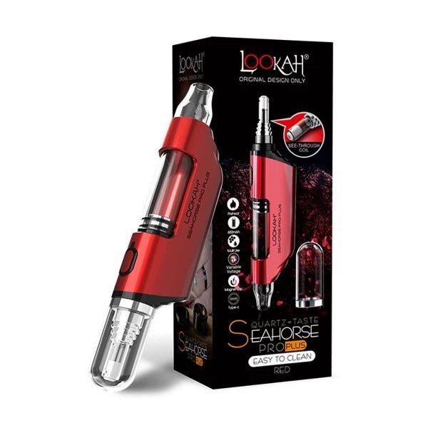 Lookah Seahorse Pro Plus 650mAh Vaporizer Starter Kit (MSRP $49.99) - SMDistro