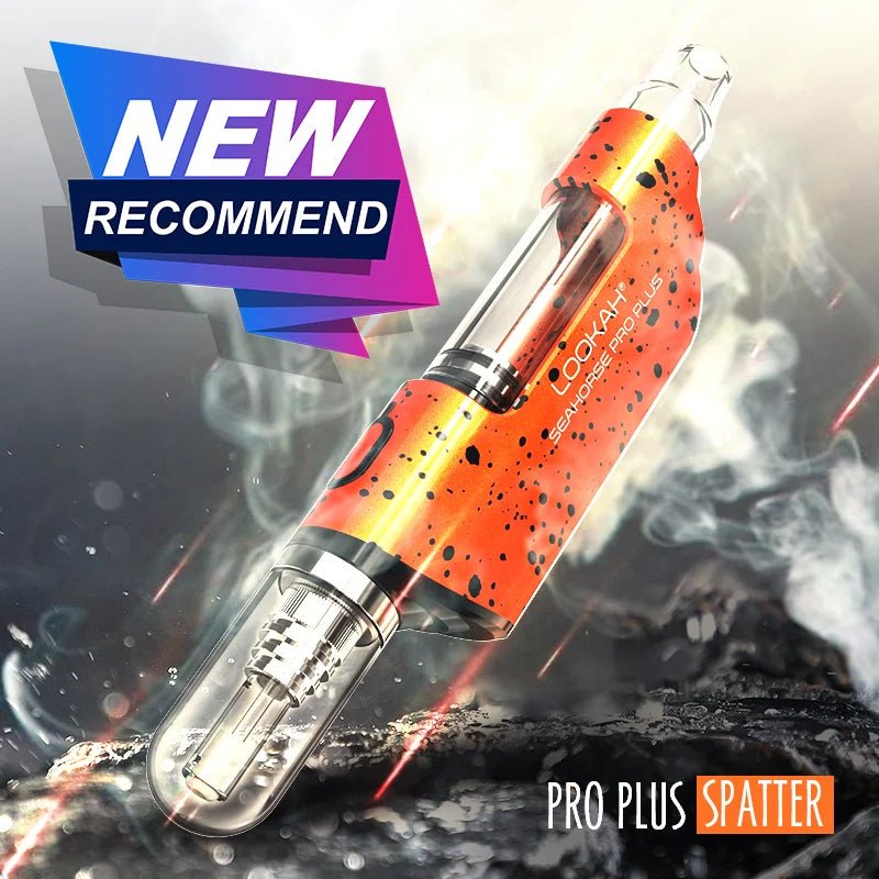 Lookah Seahorse Pro Plus Spatter Edition 650mAh Vaporizer (MSRP $54.99) - SMDistro