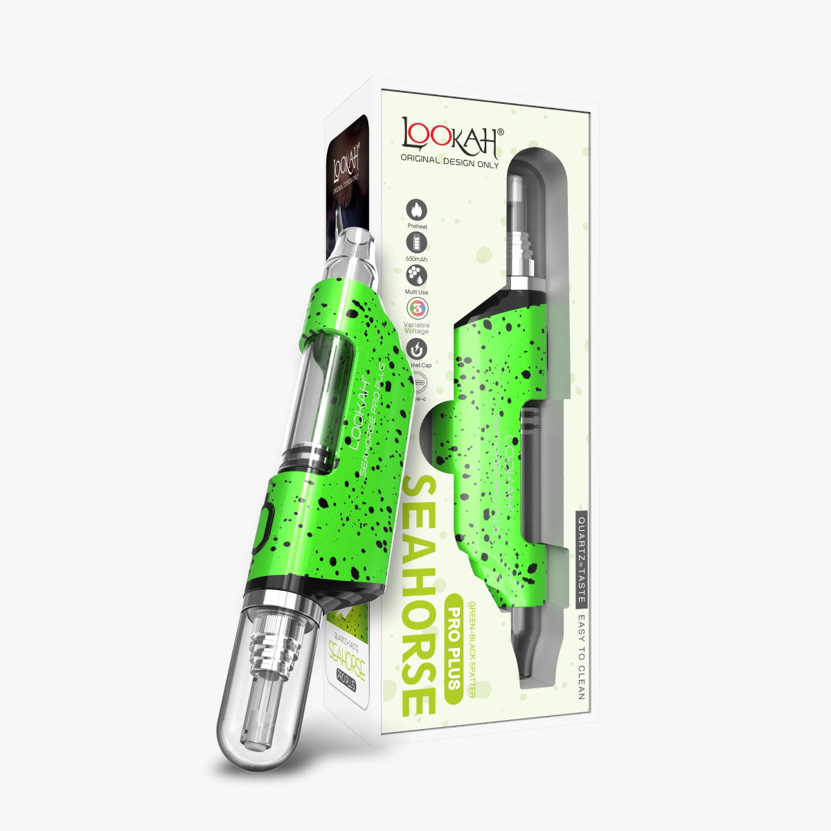 Lookah Seahorse Pro Plus Spatter Edition 650mAh Vaporizer (MSRP $54.99) - SMDistro