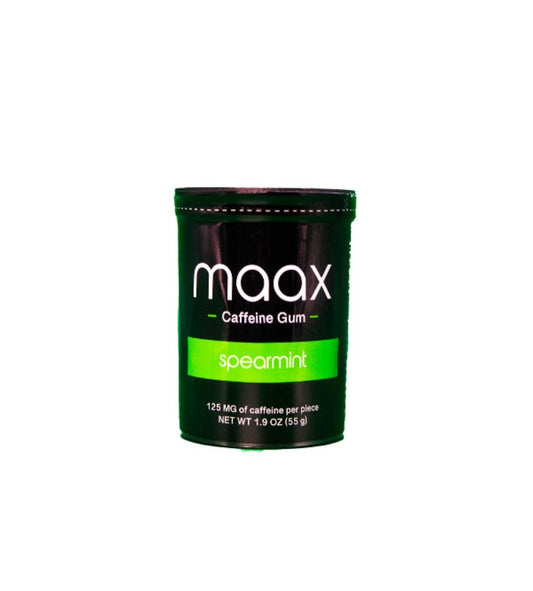 MAAX CAFFEINE GUM 125MG 25CT (PACK OF 5) - SMDistro